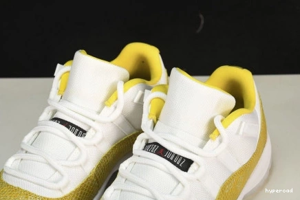 Hyperoad Low 11 Jordan Air Snakeskin” “Yellow 0922